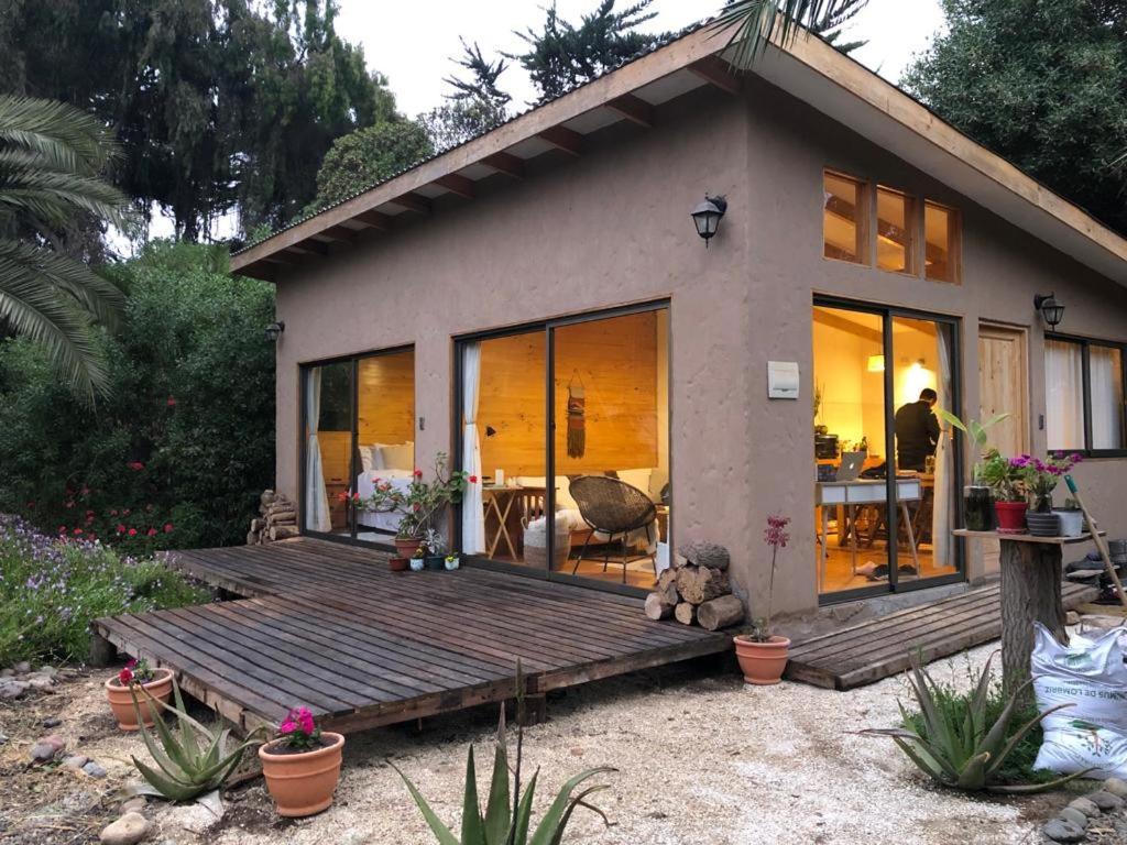 Cabanas En La Naturaleza A Pasos De La Playa La Serena Bagian luar foto